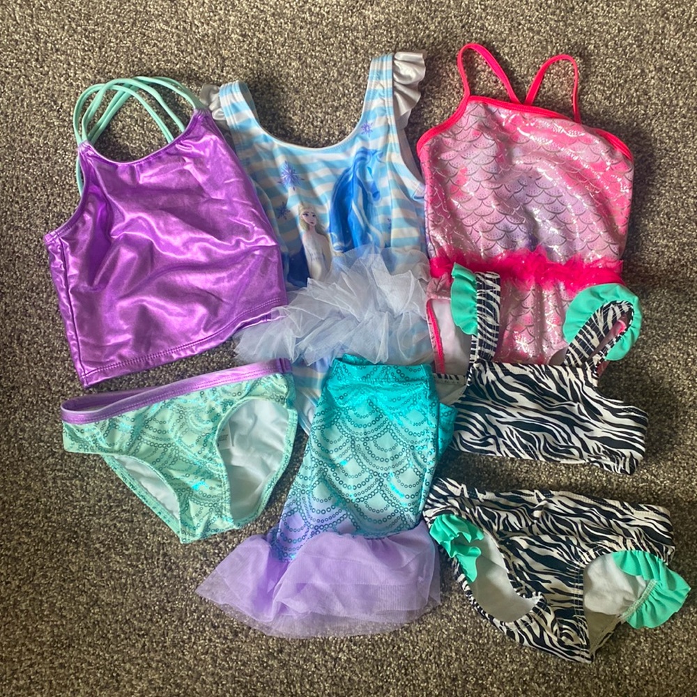 3T bathing suits- includes 4